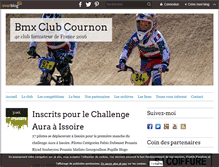 Tablet Screenshot of bmxclubcournon.com